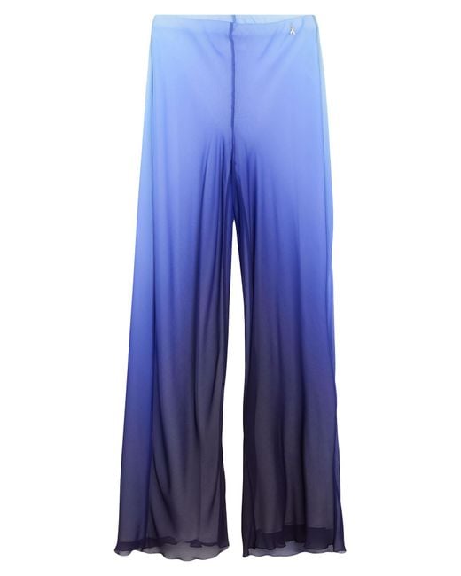 Patrizia Pepe Blue Pants Polyester