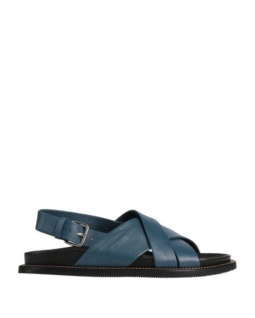 Pollini Blue Sandals for men