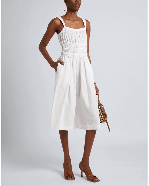 Pinko White Jumpsuit