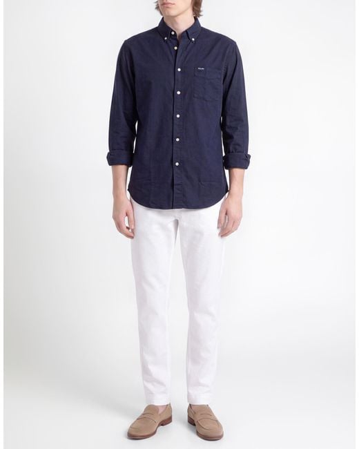 Camisa Façonnable de hombre de color Blue