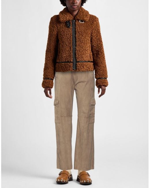 Oakwood Natural Khaki Pants Goat Skin