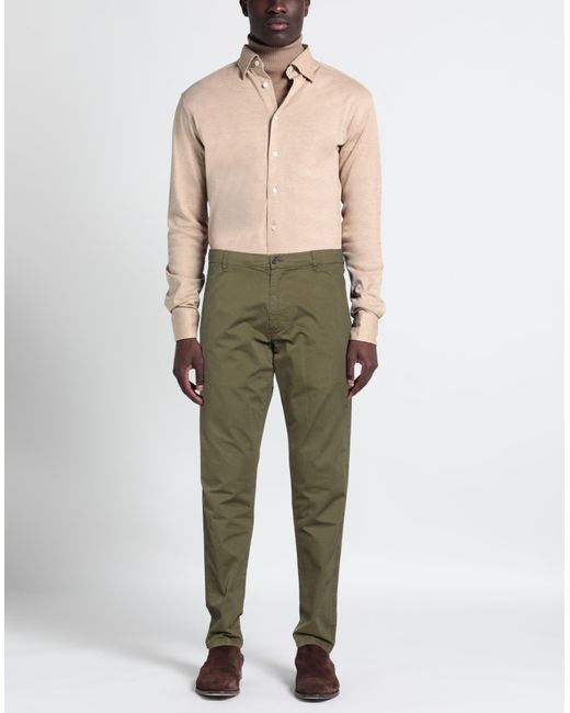 Aspesi Green Pants for men