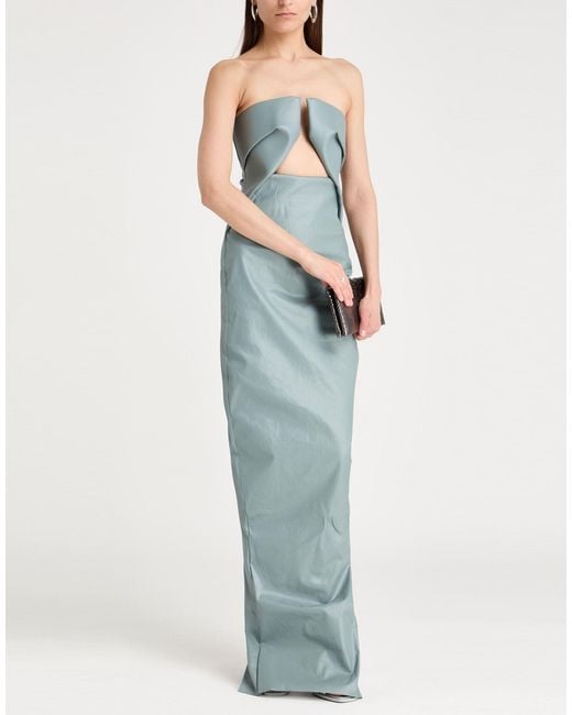 Rick Owens Blue Maxi Dress