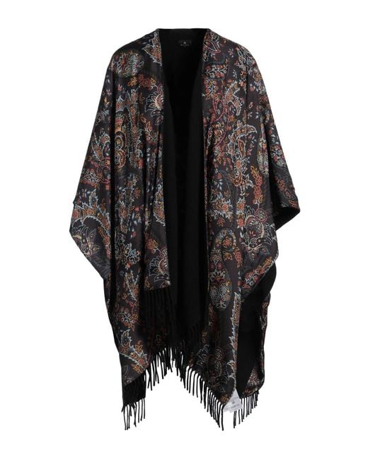 Poncho Etro de color Black