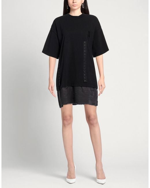 FEDERICO CINA Black Mini Dress