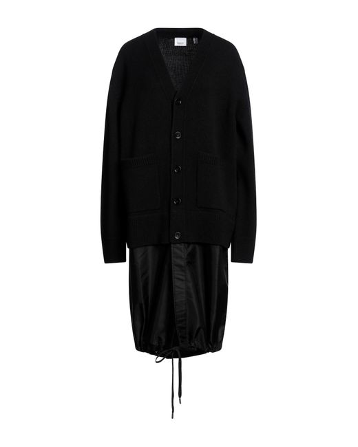 Burberry Black Overcoat & Trench Coat