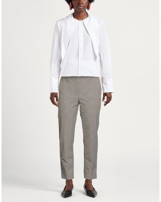 Sportmax Gray Pants Polyamide, Viscose, Elastane
