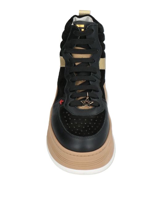 GIO+ Black Sneakers Leather
