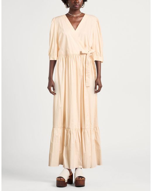 Twinset Natural Maxi Dresses