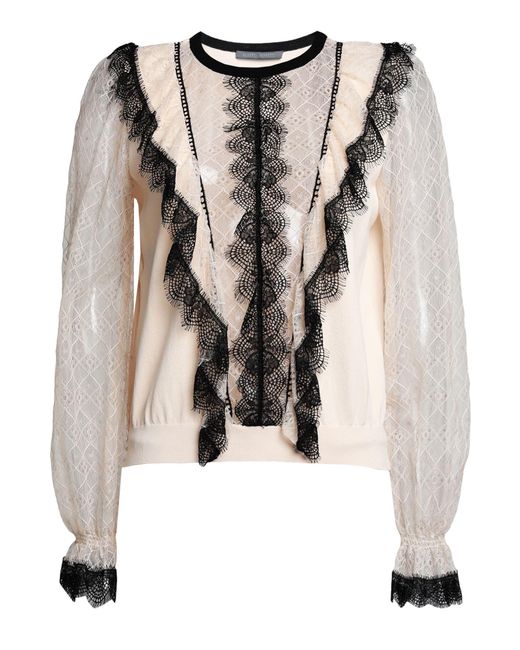 Alberta Ferretti Natural Pullover