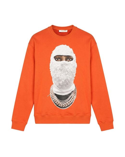 Ih Nom Uh Nit Orange Sweatshirt Cotton for men