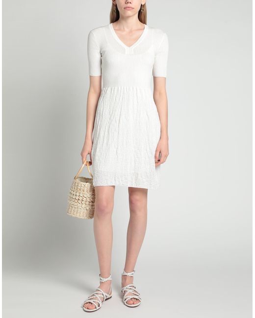 Missoni White Mini-Kleid