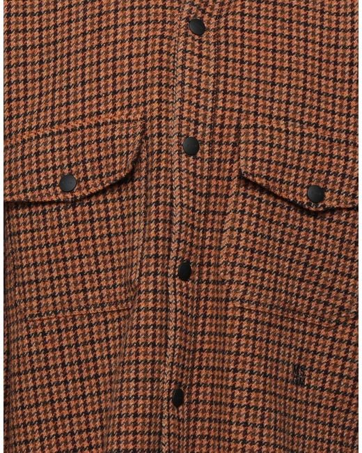MSGM Brown Shirt for men