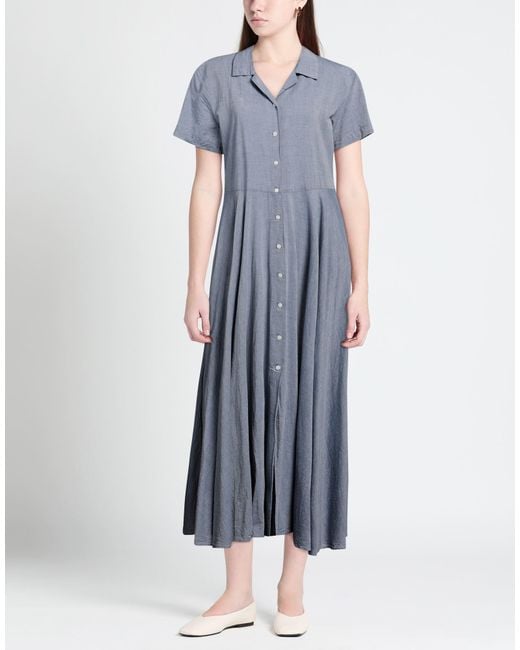 Aspesi Blue Maxi Dress