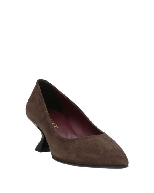 BAILLY Brown Pumps Leather
