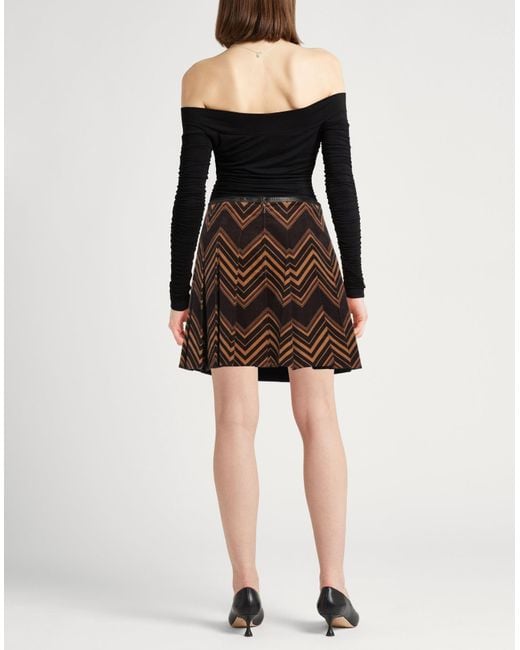 Marc Jacobs Brown Mini Skirt