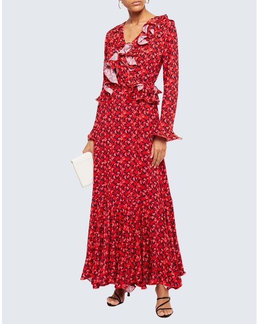 Gül Hürgel Red Maxi Dress