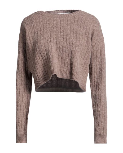 Pullover Maliparmi de color Brown