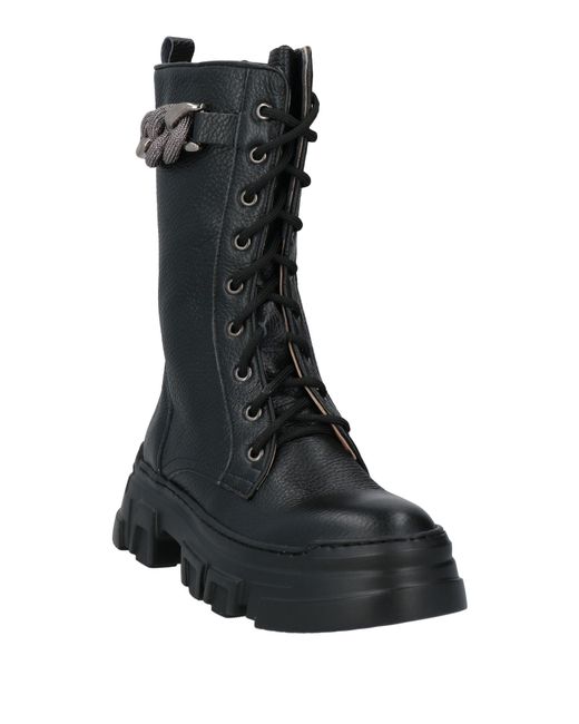 Pollini Black Ankle Boots