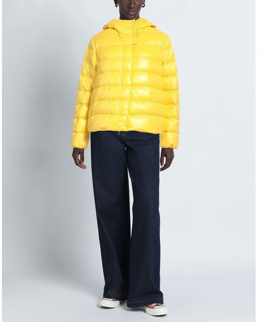 D DOT DUE Yellow Pufferjacke & Daunenjacke