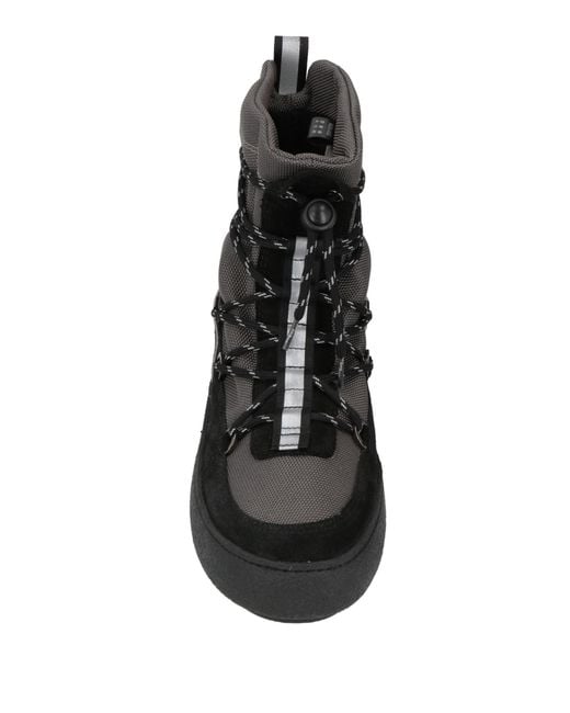 Moon Boot Black Ankle Boots for men