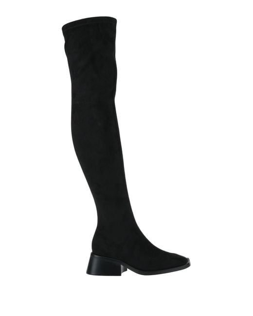 Jeffrey Campbell Knee Boots in Black | Lyst