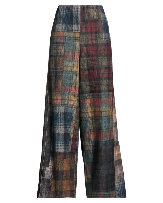 Bye Blue Military Pants Polyester, Elastane
