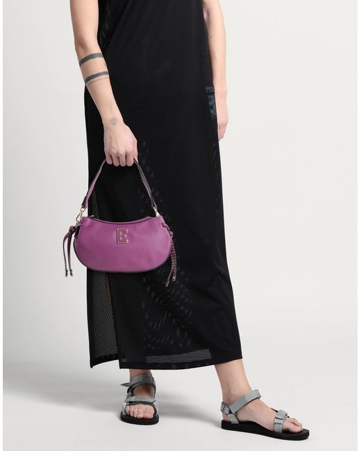 ERMANNO FIRENZE Purple Handbag