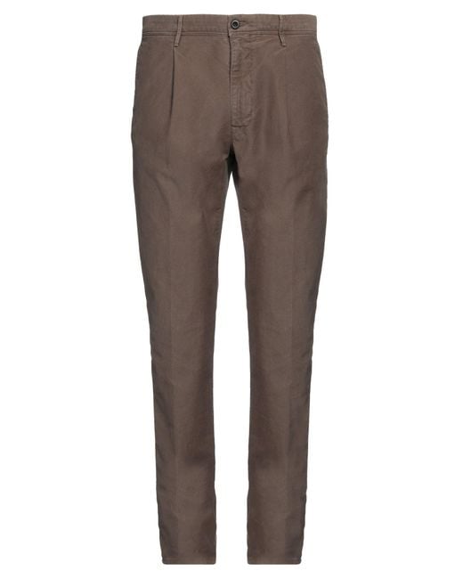 Incotex Gray Trouser for men