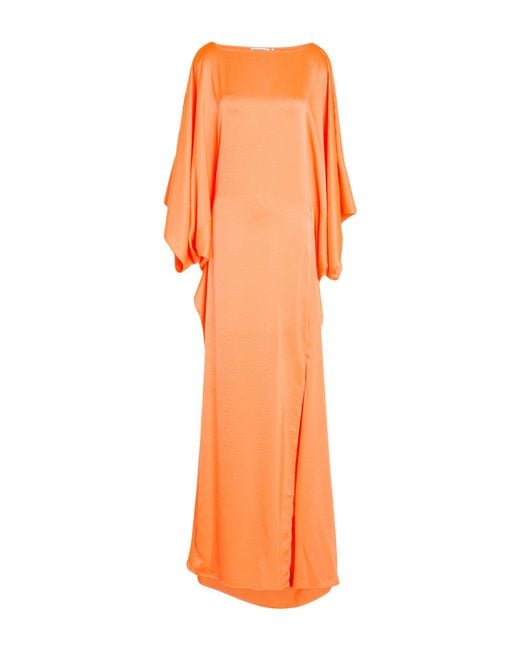 Essentiel Antwerp Orange Maxi Dress