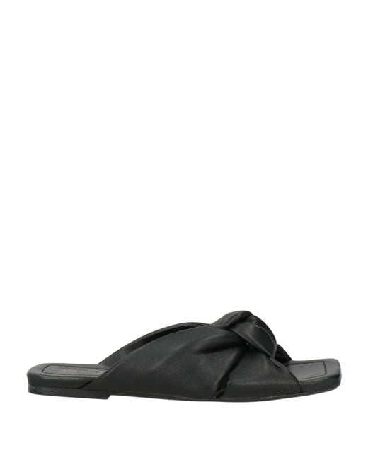 Bianca Di Black Sandals Leather