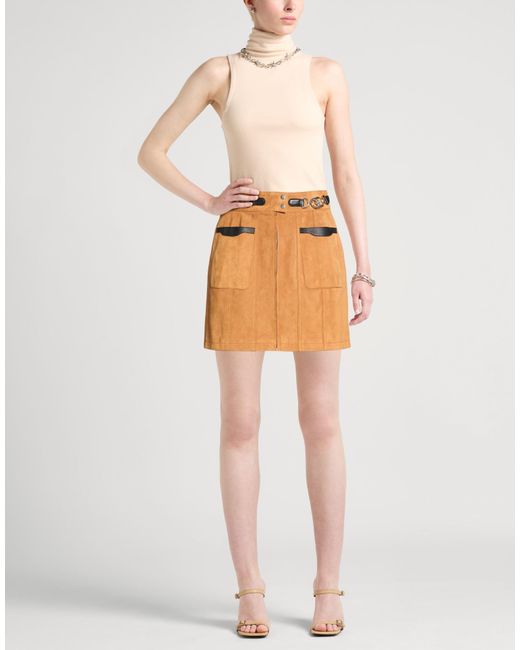 Rabanne Orange Mini Skirt