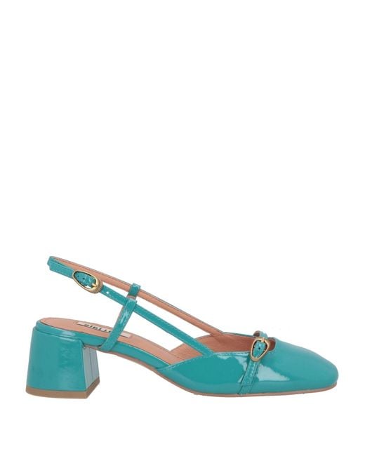 Bibi Lou Blue Pumps Leather