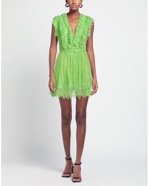 Blumarine Green Mini Dress