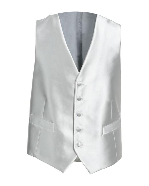 Sartoria Latorre White Waistcoat for men