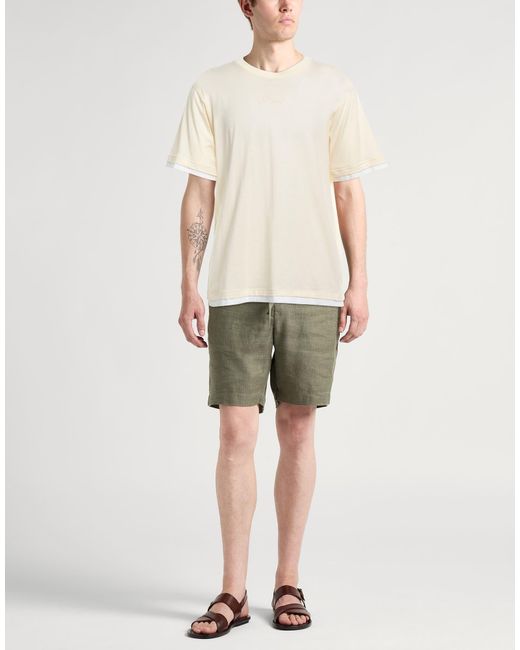 Brioni White T-Shirt for men