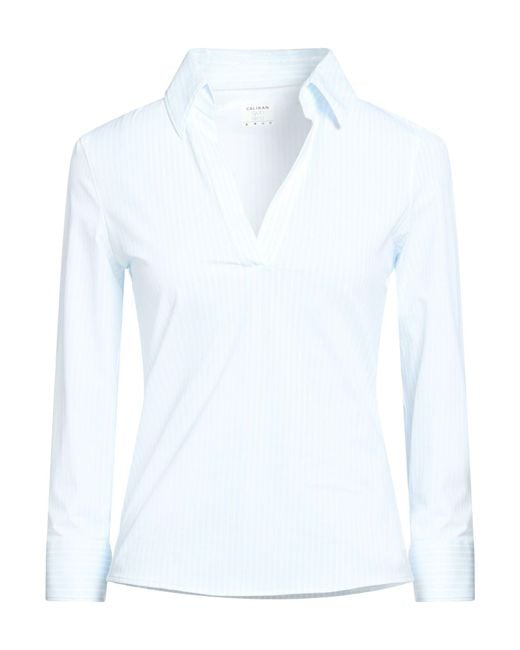 Caliban White Top Polyamide, Elastane
