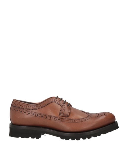 Ortigni Brown Lace-up Shoes for men