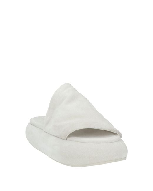Marsèll White Light Sandals Leather