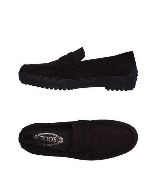 Tod's Black Loafers Calfskin for men