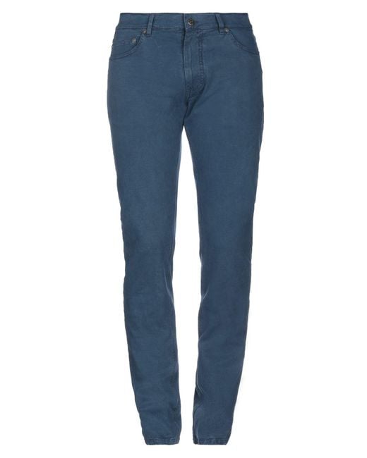 Harmont & Blaine Blue Trouser for men