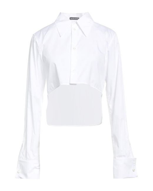 Ann Demeulemeester White Shirt Cotton
