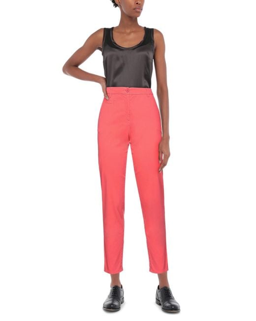 ARMANI EXCHANGE Red Trouser