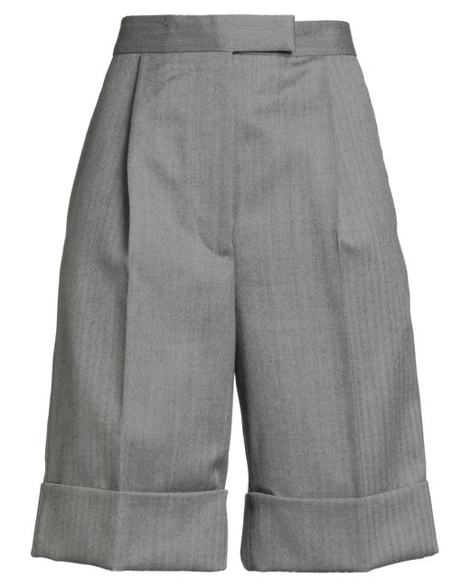 Thom Browne Gray Shorts & Bermuda Shorts