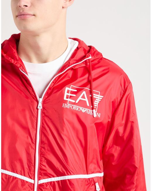 EA7 Red Jacket for men