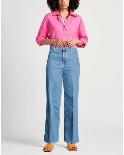Philosophy Di Lorenzo Serafini Blue Jeans Cotton, Elastane