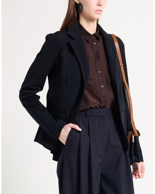 High Black Blazer Nylon, Elastane