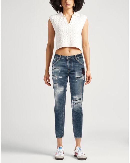 DSquared² Blue Jeans Cotton