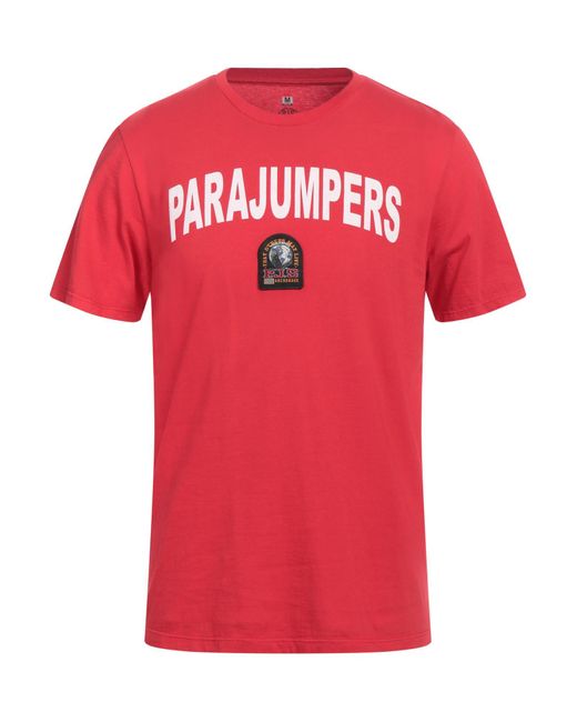 Parajumpers Red T-shirt for men