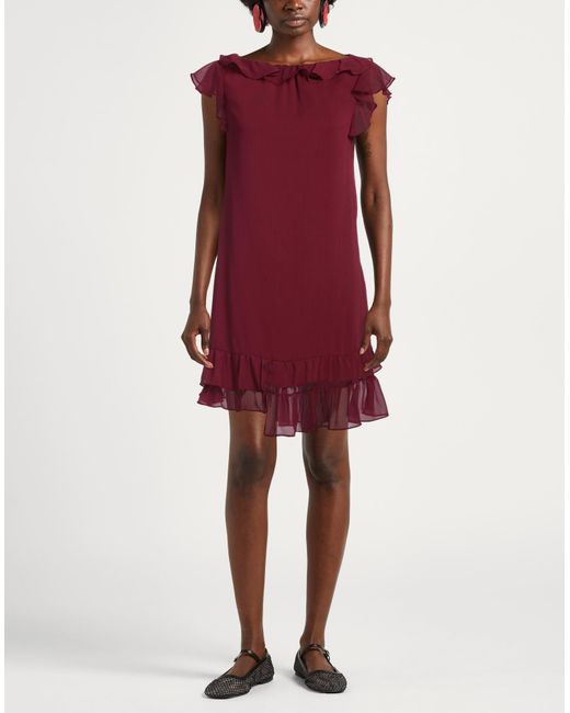 Twinset Red Mini-Kleid
